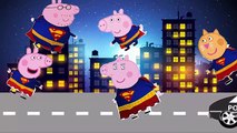 Peppa Pig Superman Finger Family - Pepa Pig superman finger family nursery rhymes and more lyric