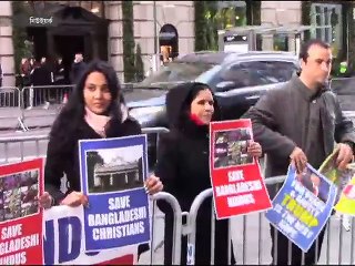 বাংলাদেশে সংখ্যালঘুদের রক্ষায় ডোনাল্ড ট্রাম্পকে এগিয়ে আসার আহ্বান