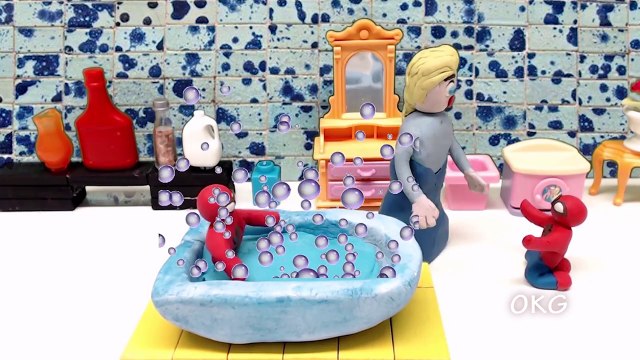 Princess Baby Maleficent The Good and Evil Claymation Video Animation Play Doh