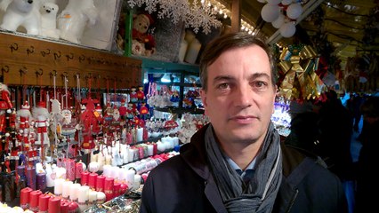 Marché de Noël  Strasbourg: Fontanel, 1er adjoint, fait un premier point