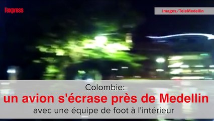 Colombie: un avion s'écrase près de Medellin avec une équipe de foot à son bord