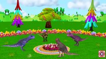 Dinosaurs Play Doh Motion | Spiderman Vs Dinosaurs Play doh Stop Motion | Dinosaur Cartoons Children