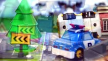 ROBOCAR POLI, compilation des véhicules: voiture de police, ambulance, camion pompier, helicoptère