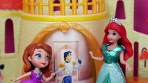 Sofia The First Mermaid Dolls Oona The Floating Palace Mermaids with Ariel by DisneyCarToys