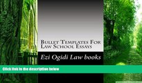 Best Price Bullet Templates For Law School Essays: Contracts Torts Criminal law: Line by line and