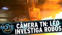 Câmera The Noite: Léo Lins investiga as brigas de robôs