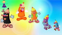 COLOR PENCILS Finger Family Cartoon Nursery Rhymes | COLOR PENCILS Finger Family Children Nursery Rh