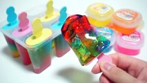 젤리 아이스크림 액체괴물 만들기 How to make non-toxic jelly Slime! 액체괴물 액괴 장난감 미니어쳐 토이몬스터 플레이도우 play doh