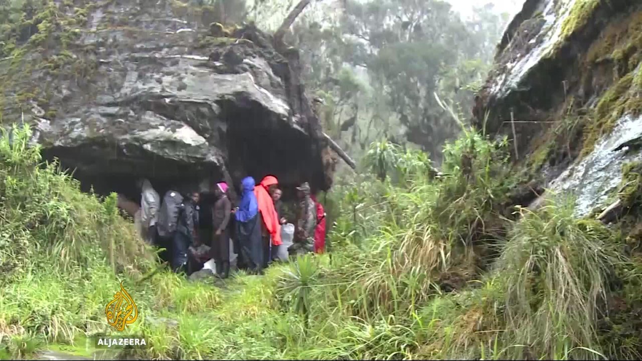 Uganda glaciers are melting