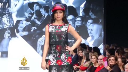 The fashion label showcasing Roma designs