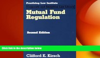 FAVORIT BOOK Mutual Fund Regulation (2 Vol Set) Clifford E. Kirsch Hardcove