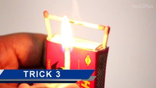 Tricks using matchsticks