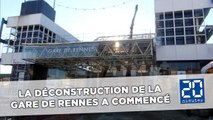 Rennes: La déconstruction de la gare a commencé