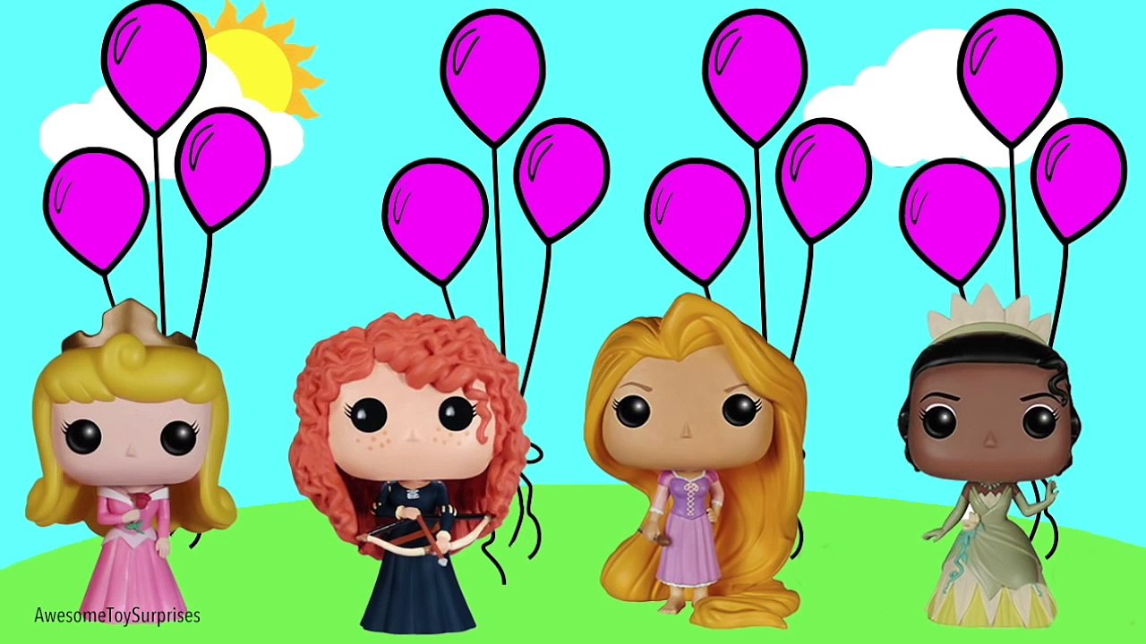Disney Princess Learn Colors Coloring Page! Fun Coloring Activity with Aurora Tiana Merida Rapunzel