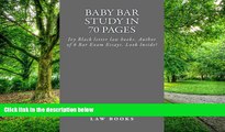 Price Baby Bar Study In 70 Pages: Ivy Black letter law books. Author of 6 Bar Exam Essays. Look