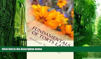 Pre Order Fundamentals Of Torts Law: Torts A - Z Personal Tutor Series mp3