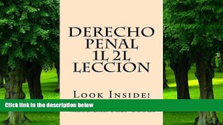 Best Price Derecho Penal 1L 2L Leccion: Look Inside! Value Bar Prep books For Kindle