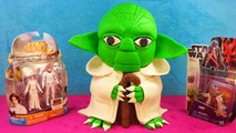 Star Wars Movie Play-Doh Surprise Egg Yoda with Luke Skywalker & Princess Leia