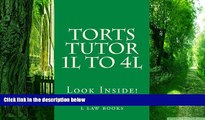 Best Price Torts Tutor 1L to 4L: Look Inside! 1L to 4L Ogidi l law books On Audio