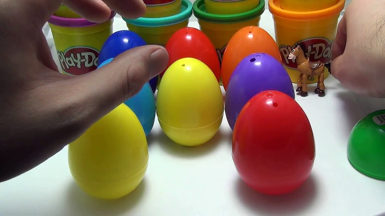 9 Surprise Eggs Cars 2 Super Mario Toy Story My Little Pony Dora the Explorer