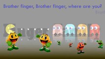 Pacman - Song Daddy Finger Nursery Rhymes Game - Finger Family
