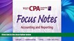 Pre Order Wiley CPA Examination Review Focus Notes, Accounting and Reporting (CPA Examination
