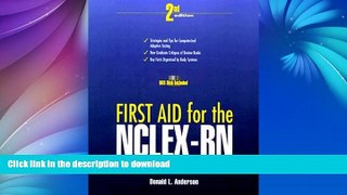 FAVORIT BOOK First Aid for the NCLEX-RN: Computerized Adaptive Testing (Book with Diskette) READ