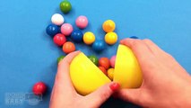 Dubble Bubble Gum Learn Colours with Fun and Gumballs Candy!