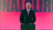 Report TV - Rama: PD zhblloko Vettingun mos dëmto shqiptarët!, fjala e plotë