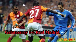 Galatasaray vs Real Madrid 1-6 | Highlights & All Goals (17_09_2013) HD | [Share Football]