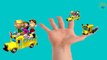 Finger Family School Bus Compilation | Finger Family Children Nursery Rhymes School Bus Song