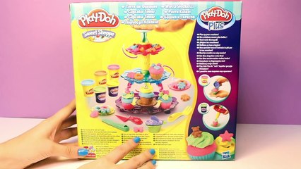 Play Doh Cupcake Tower Playset Playdough Hasbro Toys How to make Playdough Cupcakes