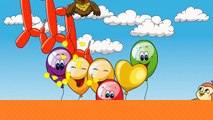 Balloon Pop Birds In Colorful Flying Balloons For Kids Children Preschool