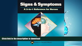 FAVORIT BOOK Signs and Symptoms: A 2-in-1 Reference for Nurses (2-in-1 Reference for Nurses