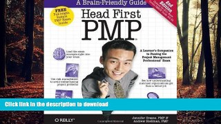 FAVORIT BOOK Head First Pmp: A Brain-Friendly Guide to Passing the Project Management Professional