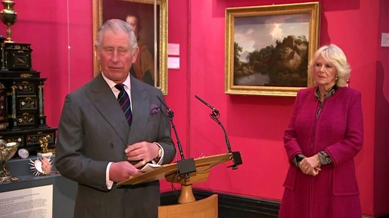 Prince Charles 'run over by a bus' at Cambridge