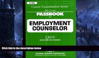 Pre Order Employment Counselor(Passbooks) (Career Examination Series: C-245) Jack Rudman On CD
