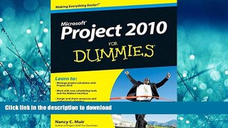 READ THE NEW BOOK Project 2010 For Dummies READ EBOOK