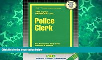 Pre Order Police Clerk(Passbooks) (Passbook for Career Opportunities) Jack Rudman On CD