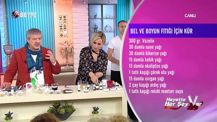 Maranki'den bel ve boyun fıtığı için çok özel kür tarifi