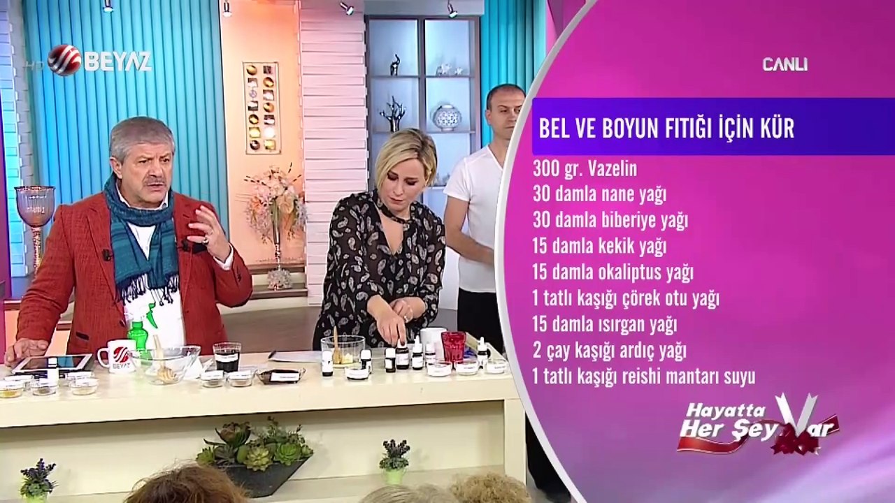 Maranki'den bel ve boyun fıtığı için çok özel kür tarifi