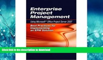 FAVORIT BOOK Enterprise Project Management Using Microsoft Office Project Server 2007: Best
