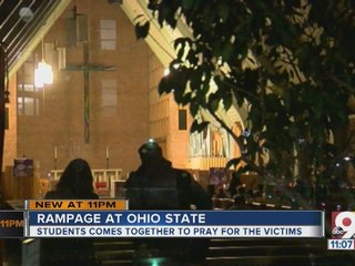 Students hold vigil for Ohio State attack victims