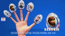 Disney Frozen Eggs Finger Family Collection Disney Frozen Finger Family Songs Nursery Rhymes