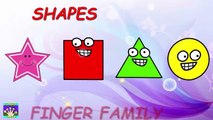 Fİnger Family | Shapes Song | Nursery Rhymes | Dady Finger