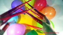 The Balloons Popping Show for LEARNING COLORS - Childrens Educational Video Part İ