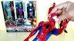Unboxing toys Spiderman, black spiderman, iron spiderman, ultron, iron man, iron patrio #SE4K