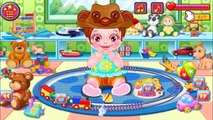 Play Bed Dress Up Cooking & Bath Time with Baby Caring Games with Anna Kids Games