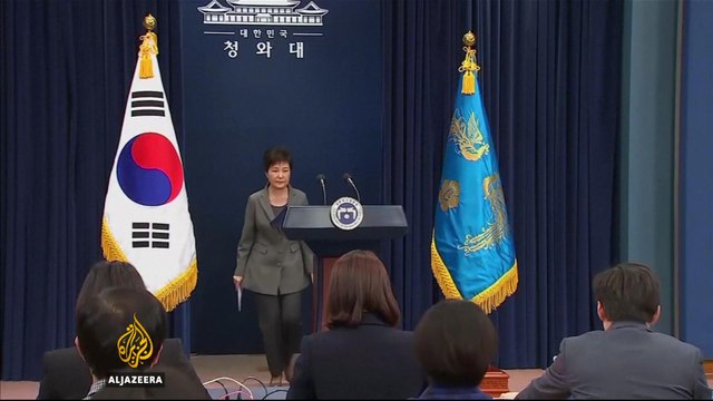 South Korea: President Park allows parliament to decide her fate