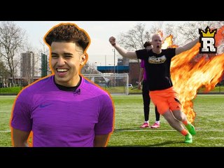Theo Baker - CRAZY NUTMEGS!  w Yasin Ben El-Mhanni | Rule'm Sports